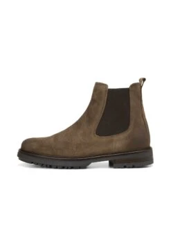Marc O'Polo CHELSEA AUS EDLEM - Classic Ankle Boots - Dark Taupe