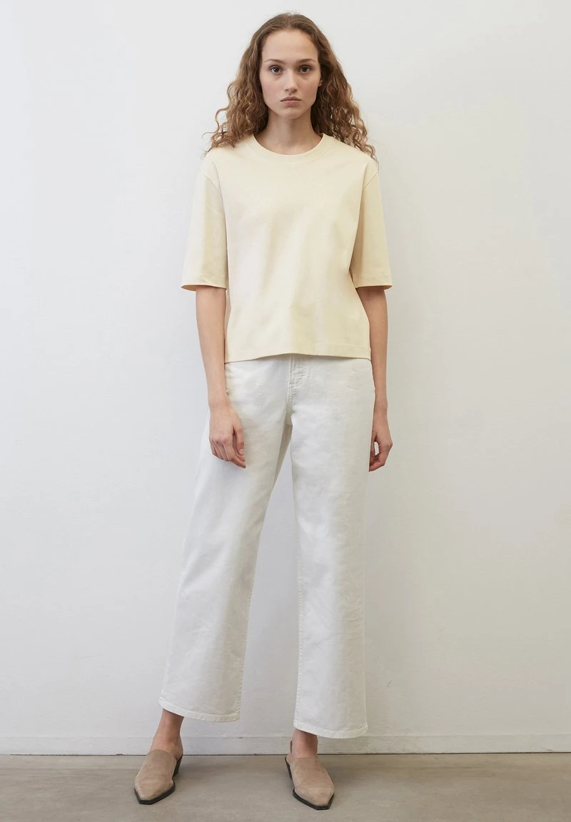 Marc O'Polo MIT 3/4-ÄRMEL AUS SOFTEM - T-Shirt Basic - Chalky Sand 2 Marc O'Polo MIT 3/4-ÄRMEL AUS SOFTEM - T-Shirt Basic - Chalky Sand – Bild 2