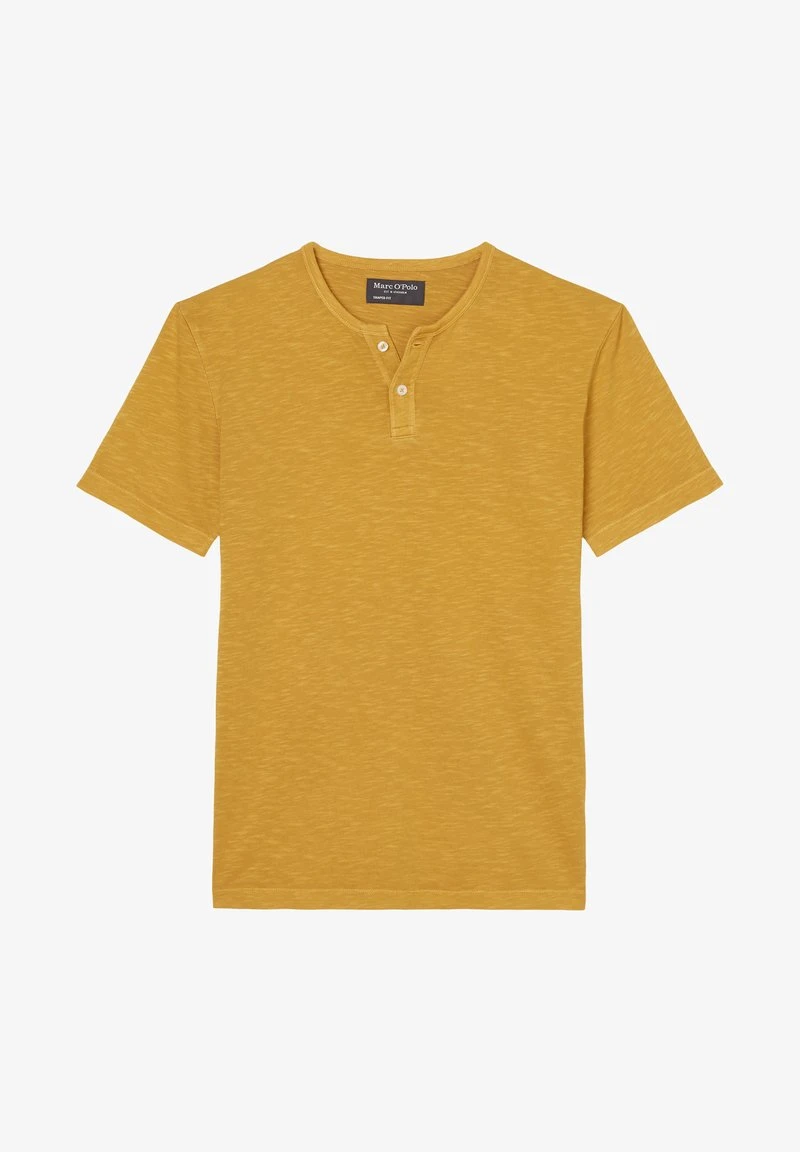 Marc O'Polo Henley Shaped In Softer Slub - T-Shirt Basic - Autumn Hay 6 Marc O'Polo Henley Shaped In Softer Slub - T-Shirt Basic - Autumn Hay – Bild 6