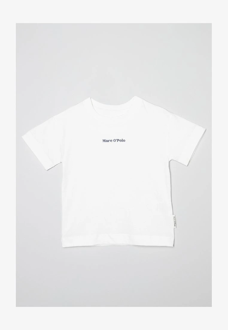 Marc O'Polo UNISEX MODERN - T-Shirt Print - White Cotton 4 Marc O'Polo UNISEX MODERN - T-Shirt Print - White Cotton – Bild 4