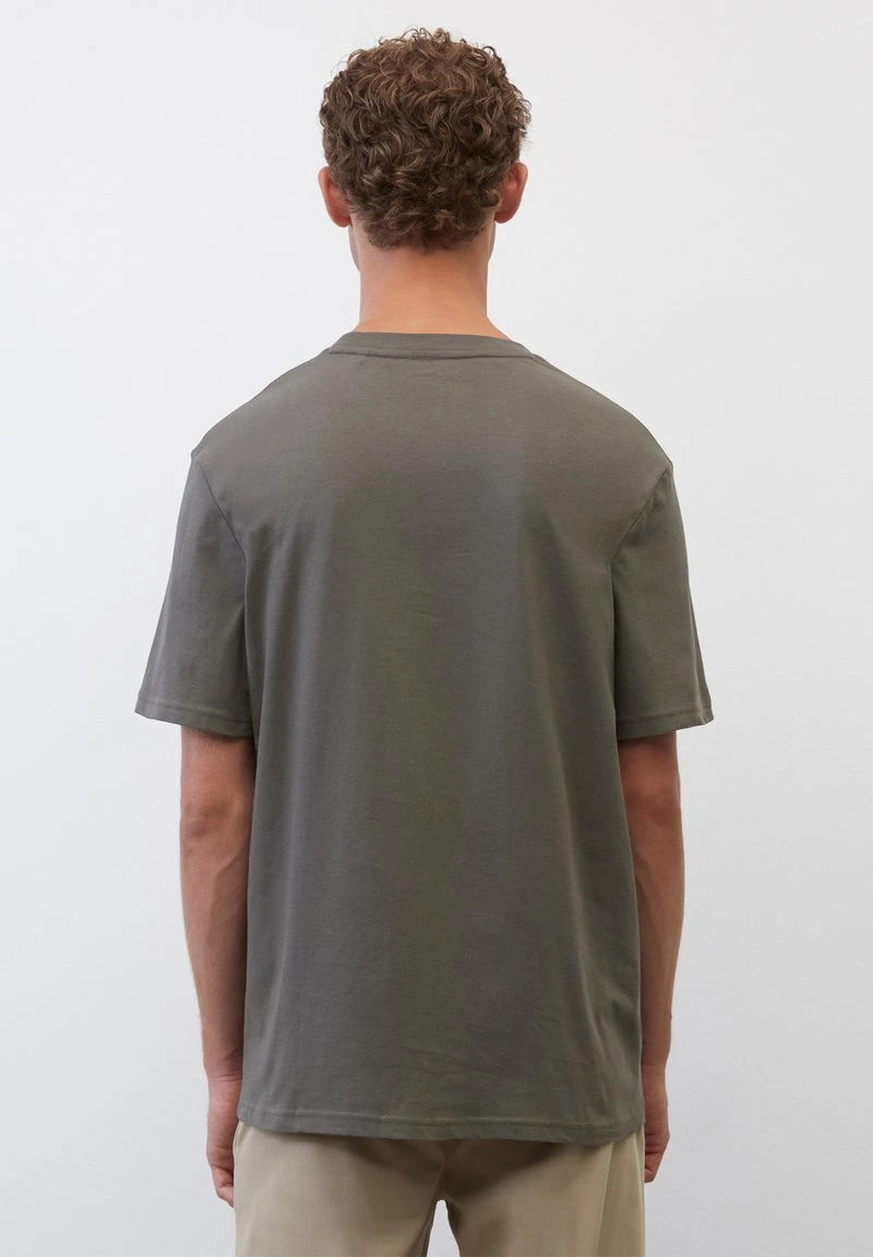 Marc O'Polo SHORT SLEEVE - T-Shirt Print - Gray Pinstripe 1 Marc O'Polo SHORT SLEEVE - T-Shirt Print - Gray Pinstripe