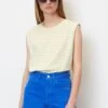 Marc O'Polo DENIM ÄRMELLOSES STREIFEN LOOSE - T-Shirt Print - Multi Buttercup