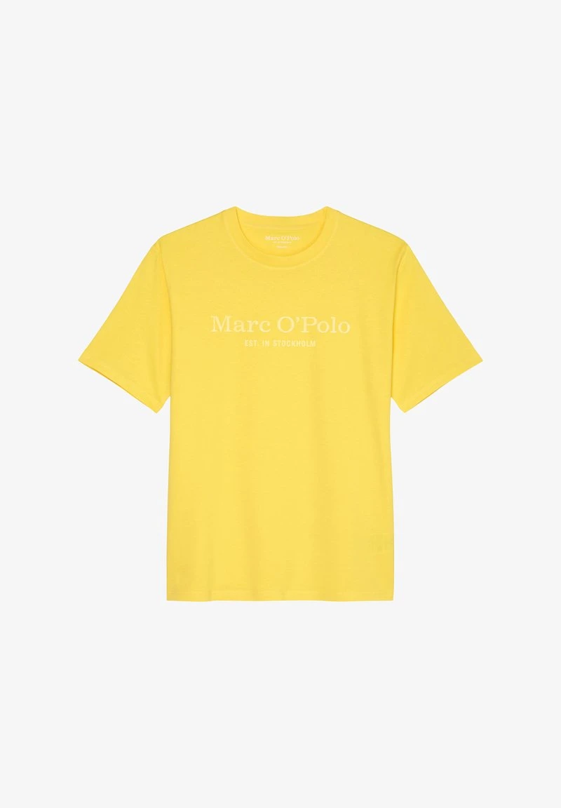 Marc O'Polo SHORT SLEEVE CREW NECK CLASSIC INSIDE CHE - T-Shirt Print - Sunflower Petal 6 Marc O'Polo SHORT SLEEVE CREW NECK CLASSIC INSIDE CHE - T-Shirt Print - Sunflower Petal – Bild 6