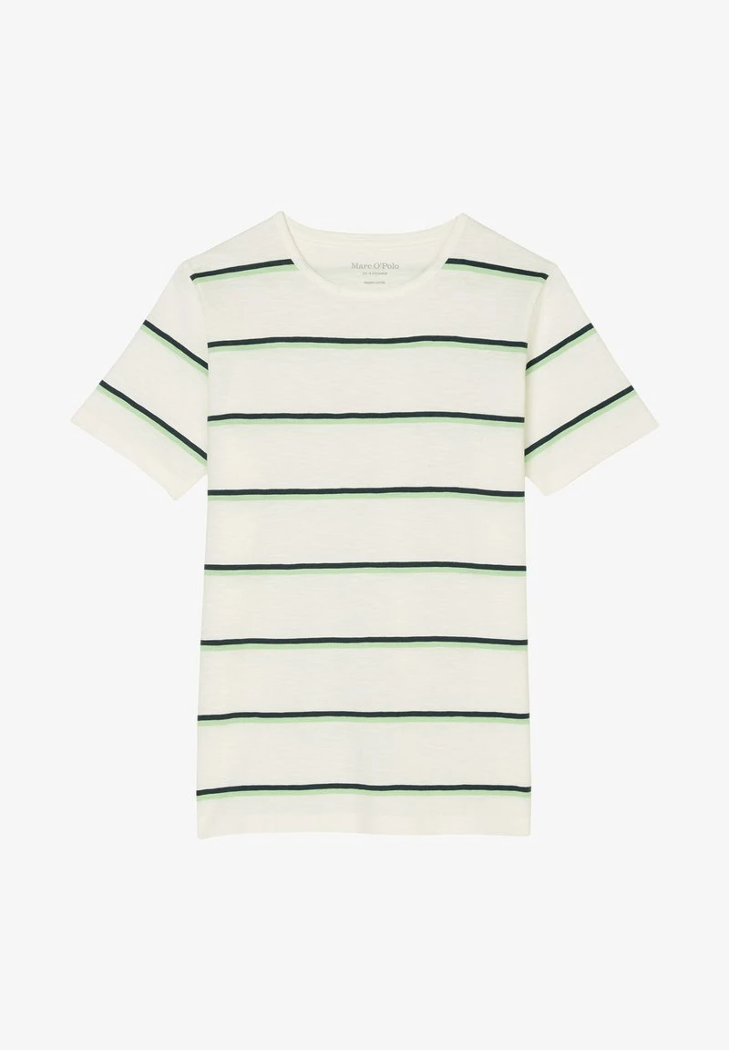 Marc O'Polo IN WEICHER QUALITÄT - T-Shirt Print - White Cotton 5 Marc O'Polo IN WEICHER QUALITÄT - T-Shirt Print - White Cotton – Bild 5