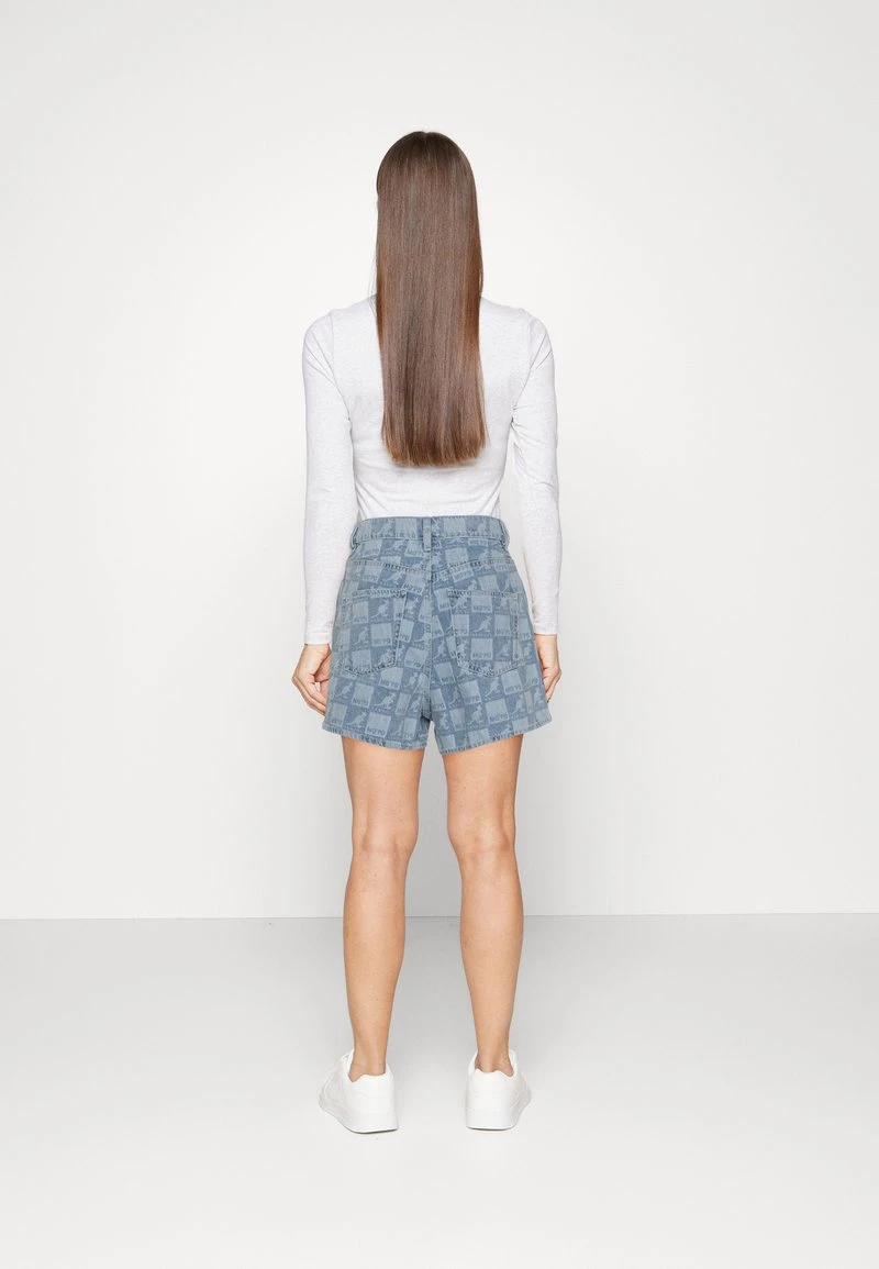 Marc O'Polo DENIM EXTRA HIGH WAIST STRONG A-SHAPED FIT MINI LENGTH - Jeans Shorts - Light Blue 3 Marc O'Polo DENIM EXTRA HIGH WAIST STRONG A-SHAPED FIT MINI LENGTH - Jeans Shorts - Light Blue – Bild 3