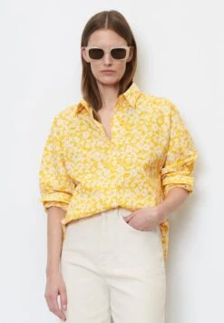 Marc O'Polo ALLOVER-PRINT-LANGARM RELAXED AUS PAPERTOUCH-P - Hemdbluse - Multi