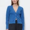 Marc O'Polo V NECK - Strickjacke - Summer Sky