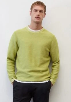 Marc O'Polo CREWNECK WITH RAGLANSLUB OTTOMAN STRUCTURE - Strickpullover - Soft Mocca -Mode Familie 9fa4768f04084ef3a0c66d02374dbebd