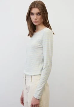 Marc O'Polo RINGEL REGULAR - Langarmshirt - Light Blue 9 Marc O'Polo RINGEL REGULAR - Langarmshirt - Light Blue -Mode Familie 9fb0ec5bde794659963baee22858c59a