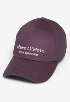 Marc O'Polo AUS HOCHWERTIGEM ORGANIC-TWILL - Cap - Deep Purple -Mode Familie a12a949084b54a8da7c28c23a39f10c8