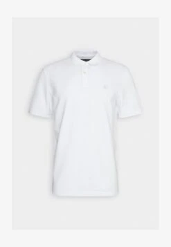 Marc O'Polo SHORT SLEEVE BUTTON PLACKET SLITS AT HEM - Poloshirt - White 9 Marc O'Polo SHORT SLEEVE BUTTON PLACKET SLITS AT HEM - Poloshirt - White -Mode Familie a18fc81f40c247e589776f31fc570633 1