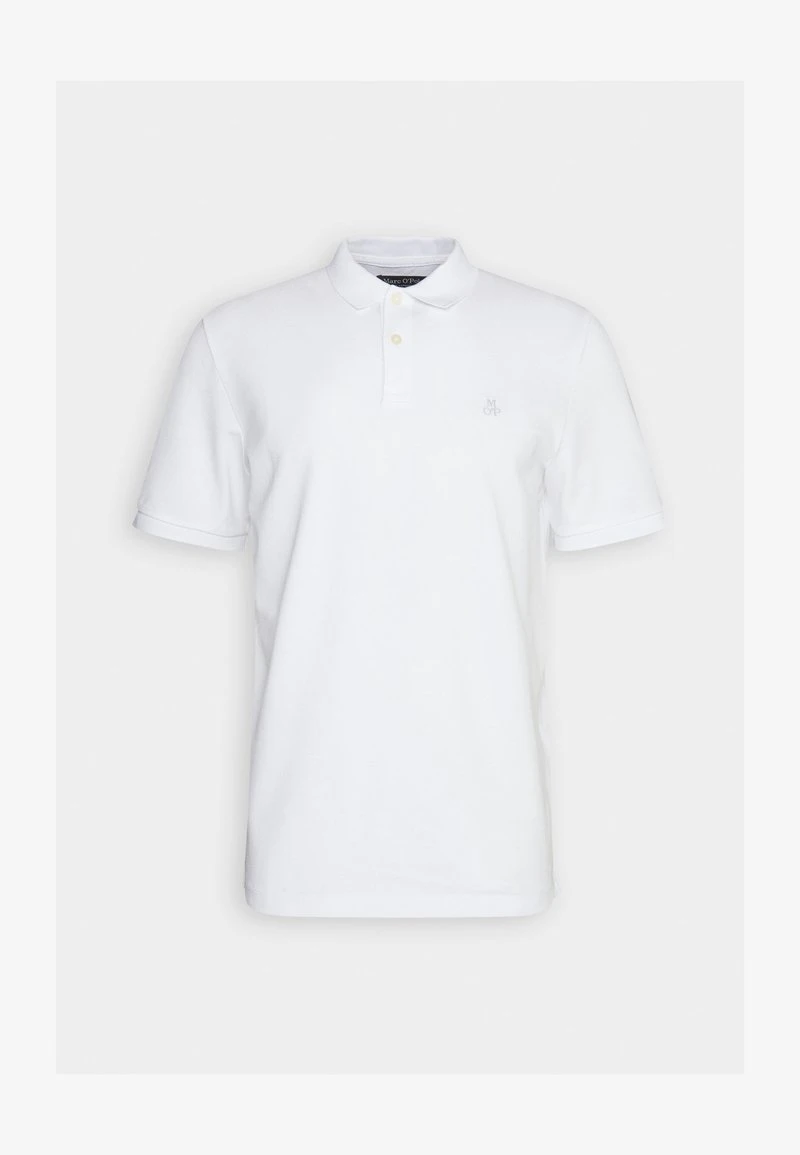 Marc O'Polo SHORT SLEEVE BUTTON PLACKET SLITS AT HEM - Poloshirt - White 4 Marc O'Polo SHORT SLEEVE BUTTON PLACKET SLITS AT HEM - Poloshirt - White – Bild 4