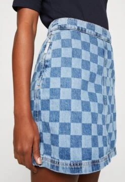 Marc O'Polo DENIM SKIRT A-SHAPED FIT HIGH WAIST - A-Linien-Rock - Multi/light Blue -Mode Familie a2195ffb0c8b42369e072d116945b9bd