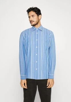 Marc O'Polo KENT COLLAR LONG SLEEVES SLITS AT SIDESEAMS - Businesshemd - Multi/azur Blue