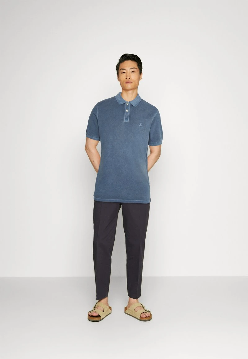 Marc O'Polo SHORT SLEEVE DETAILS SLITS AT HEM EMBROIDERY - Poloshirt - Moon Stone 2 Marc O'Polo SHORT SLEEVE DETAILS SLITS AT HEM EMBROIDERY - Poloshirt - Moon Stone – Bild 2