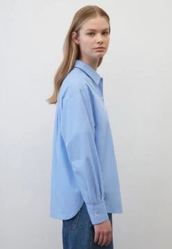 Marc O'Polo DENIM LANGARM - Hemdbluse - Soft Sky Blue -Mode Familie a45eb97bd34f434283b87c5c2ebfcf50
