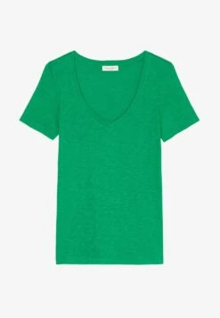 Marc O'Polo SHORT SLEEVE VNECK - T-Shirt Basic - Vivid Green 11 Marc O'Polo SHORT SLEEVE VNECK - T-Shirt Basic - Vivid Green -Mode Familie a468414c59c649288a678aac9a10b6a4