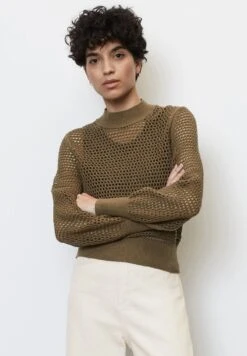 Marc O'Polo Strickpullover - Earthy Brown