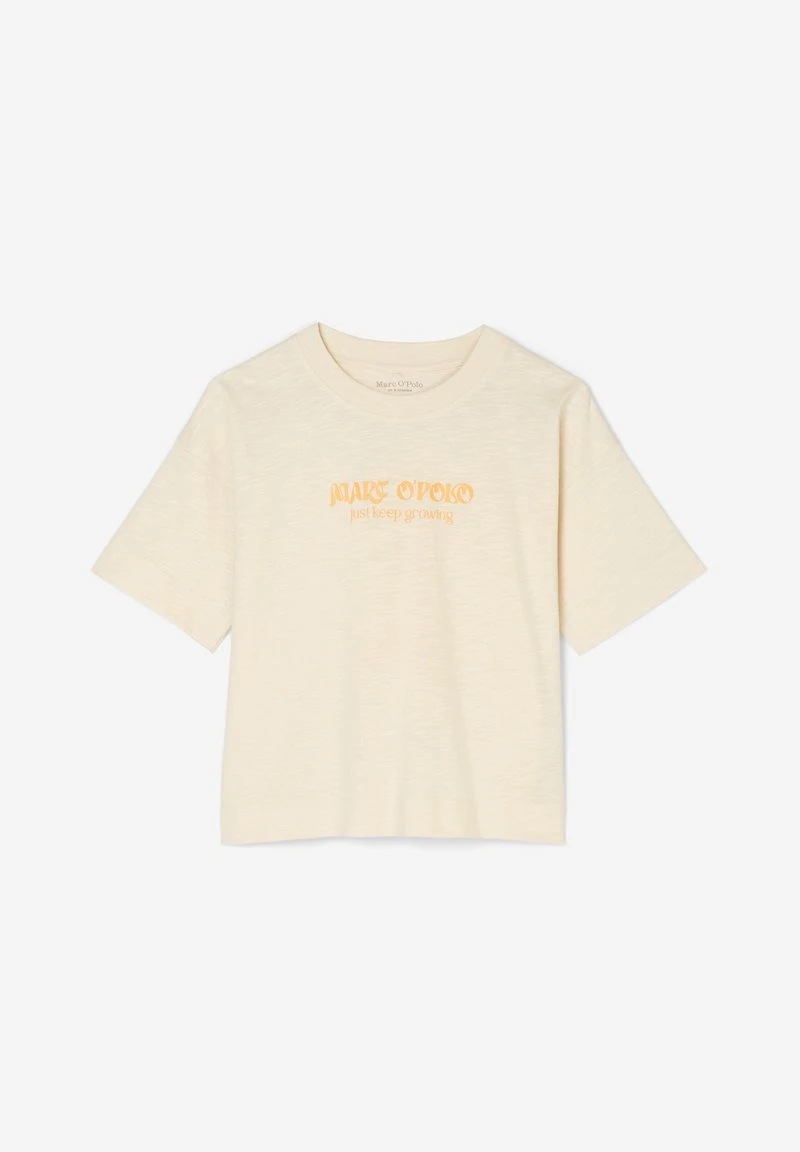 Marc O'Polo T-Shirt Print - Chalky Sand 4 Marc O'Polo T-Shirt Print - Chalky Sand – Bild 4