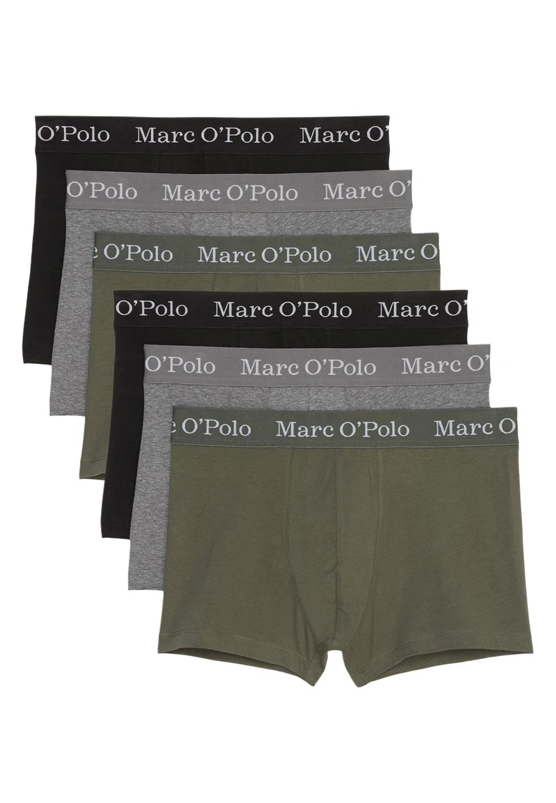 Marc O'Polo RETRO SHORT 6ER PACK - Panties - Beetle Grey Melange Black 2 Marc O'Polo RETRO SHORT 6ER PACK - Panties - Beetle Grey Melange Black – Bild 2