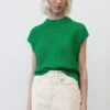Marc O'Polo AJOUR-AUS - T-Shirt Basic - Vivid Green