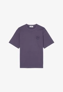 Marc O'Polo DENIM OVERSIZED IN HEAVY QUAL - T-Shirt Print - Lilac Shadow