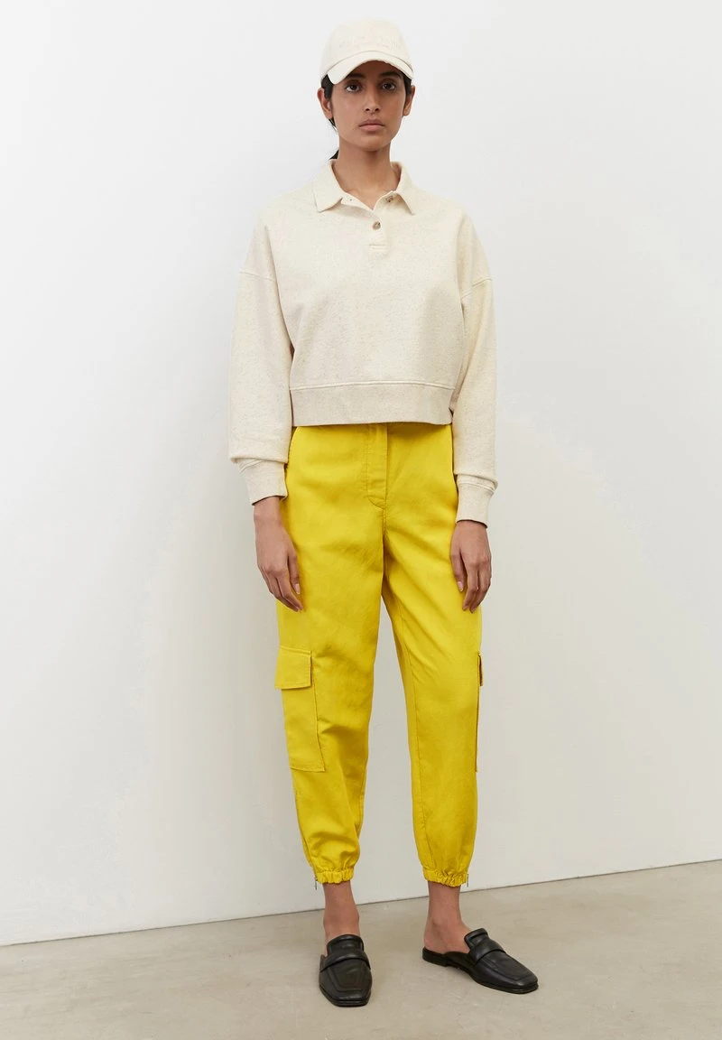 Marc O'Polo Sweatshirt - White Cotton 5 Marc O'Polo Sweatshirt - White Cotton – Bild 5