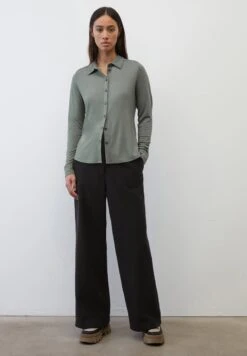 Marc O'Polo REGULAR - Hemdbluse - Deep Lake Green -Mode Familie a977639f9e914a839f0d52417b0a70ba