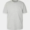 Marc O'Polo SHORT SLEEVE LOGO - T-Shirt Basic - Twentyfour Grey