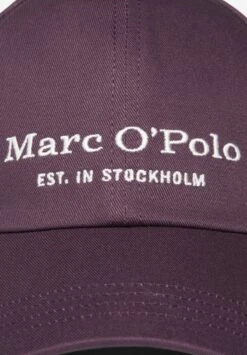 Marc O'Polo AUS HOCHWERTIGEM ORGANIC-TWILL - Cap - Deep Purple -Mode Familie a980dd5d7b334ce1bd4d105b1f8419c1