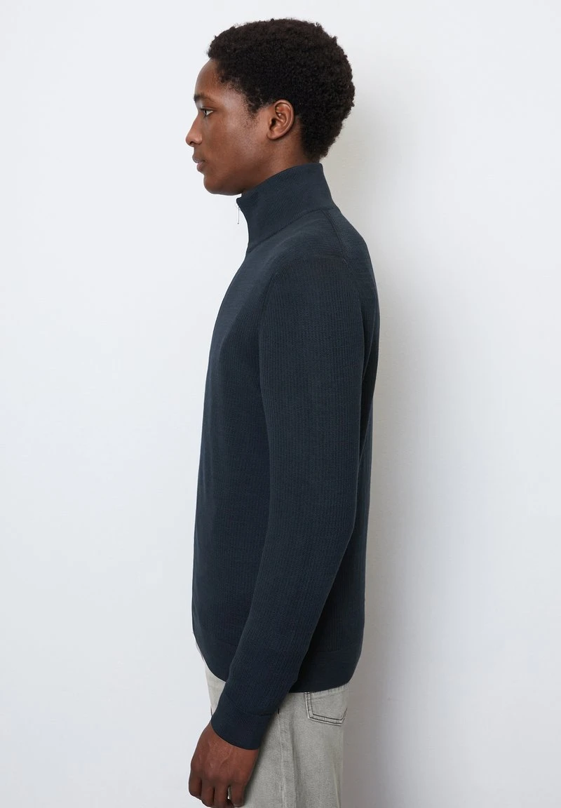 Marc O'Polo REGULAR - Strickjacke - Dark Navy 5 Marc O'Polo REGULAR - Strickjacke - Dark Navy – Bild 5