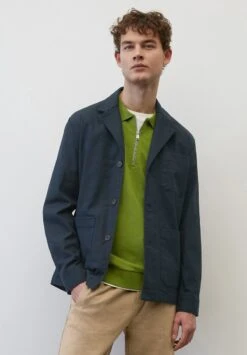 Marc O'Polo IN ROBUSTEM HIGH-GRADE-TWILL-STRETCH - Sakko - Dark Navy