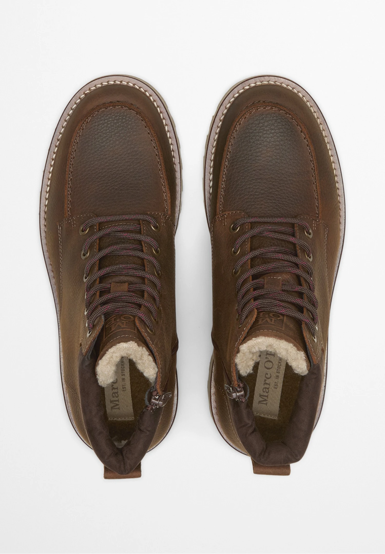 Marc O'Polo JACK MIT INNENZIPPER - Winter Boots - Dark Brown 3 Marc O'Polo JACK MIT INNENZIPPER - Winter Boots - Dark Brown – Bild 3