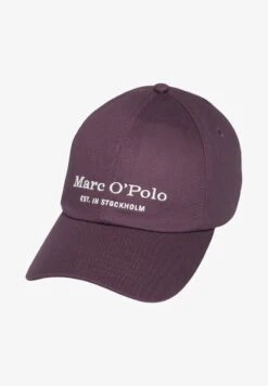 Marc O'Polo AUS HOCHWERTIGEM ORGANIC-TWILL - Cap - Deep Purple -Mode Familie ab828135d1444eb8a09ff6cad38746b5 1