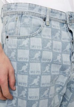 Marc O'Polo DENIM WIDE LEG IM LOCKERE - Jeans Shorts - Laser Print Kangol X Mop -Mode Familie ab9a0b2face548adbc926ad9c1ce2a86