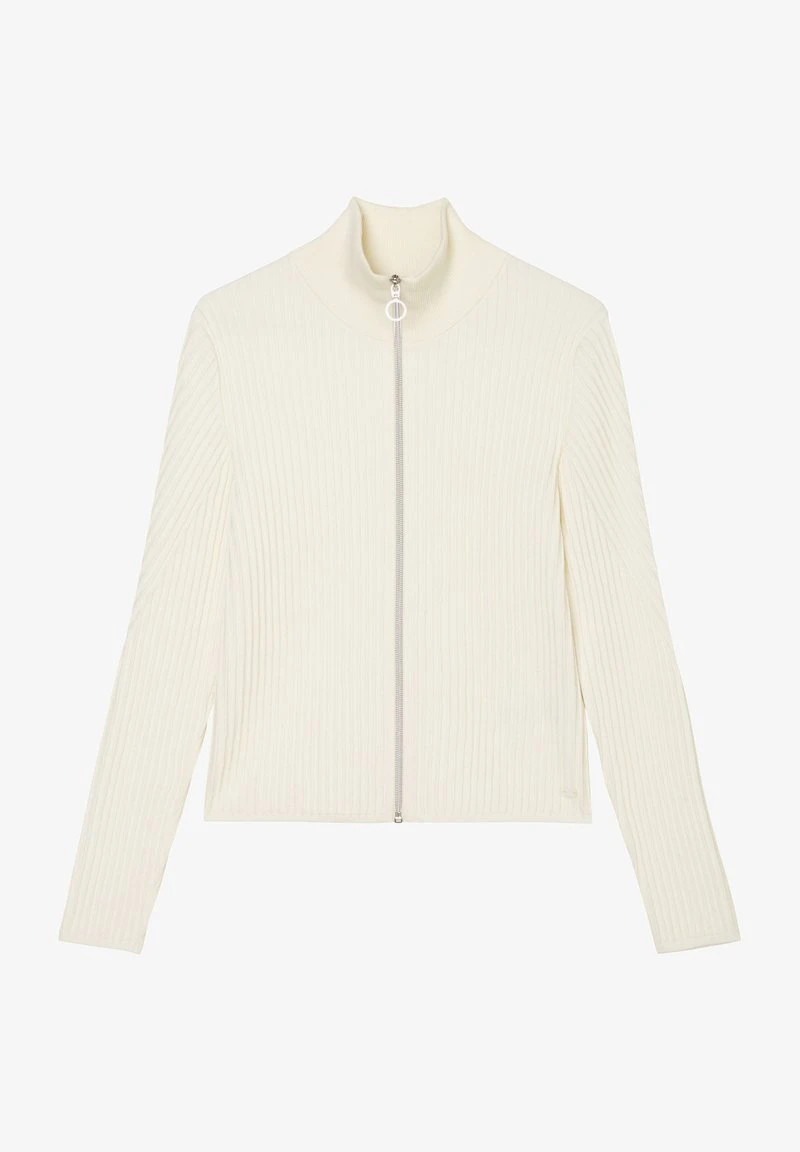 Marc O'Polo DENIM STEHKRAGEN-MIT ZIPPER CROPPED AUS SOF - Strickjacke - Crystal Seas 4 Marc O'Polo DENIM STEHKRAGEN-MIT ZIPPER CROPPED AUS SOF - Strickjacke - Crystal Seas – Bild 4