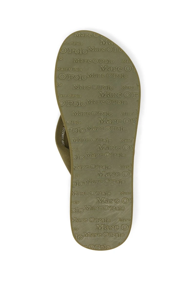 Marc O'Polo MIT WEICH GEOLSTERTEM RIE - Zehentrenner - Khaki 5 Marc O'Polo MIT WEICH GEOLSTERTEM RIE - Zehentrenner - Khaki – Bild 5