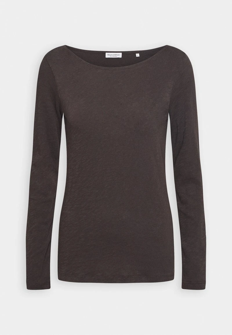 Marc O'Polo LONG SLEEVE BOAT NECK - Langarmshirt - Hickory Brown 4 Marc O'Polo LONG SLEEVE BOAT NECK - Langarmshirt - Hickory Brown – Bild 4