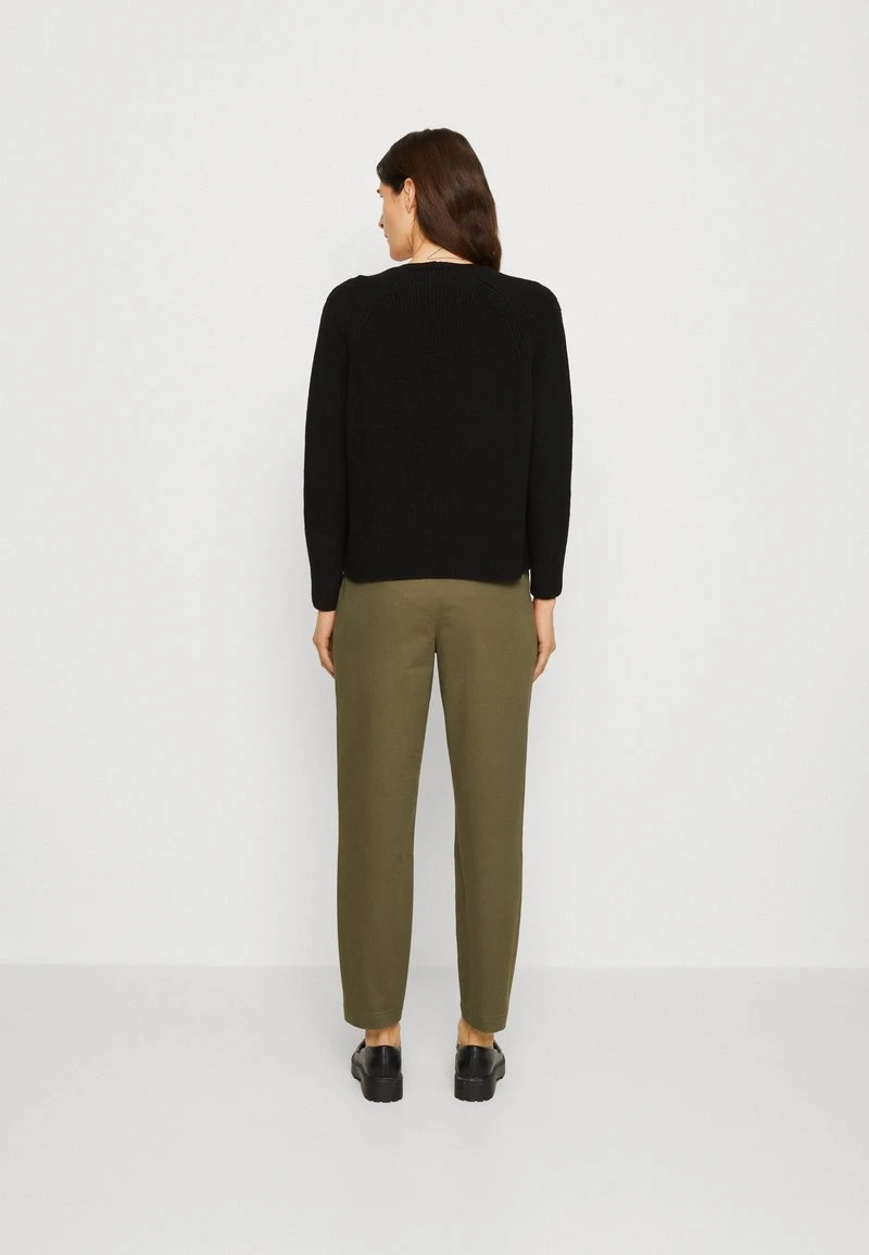 Marc O'Polo DENIM OPEN CARDIGAN WITH RAGLAN SLEEVE - Strickjacke - Black 3 Marc O'Polo DENIM OPEN CARDIGAN WITH RAGLAN SLEEVE - Strickjacke - Black – Bild 3