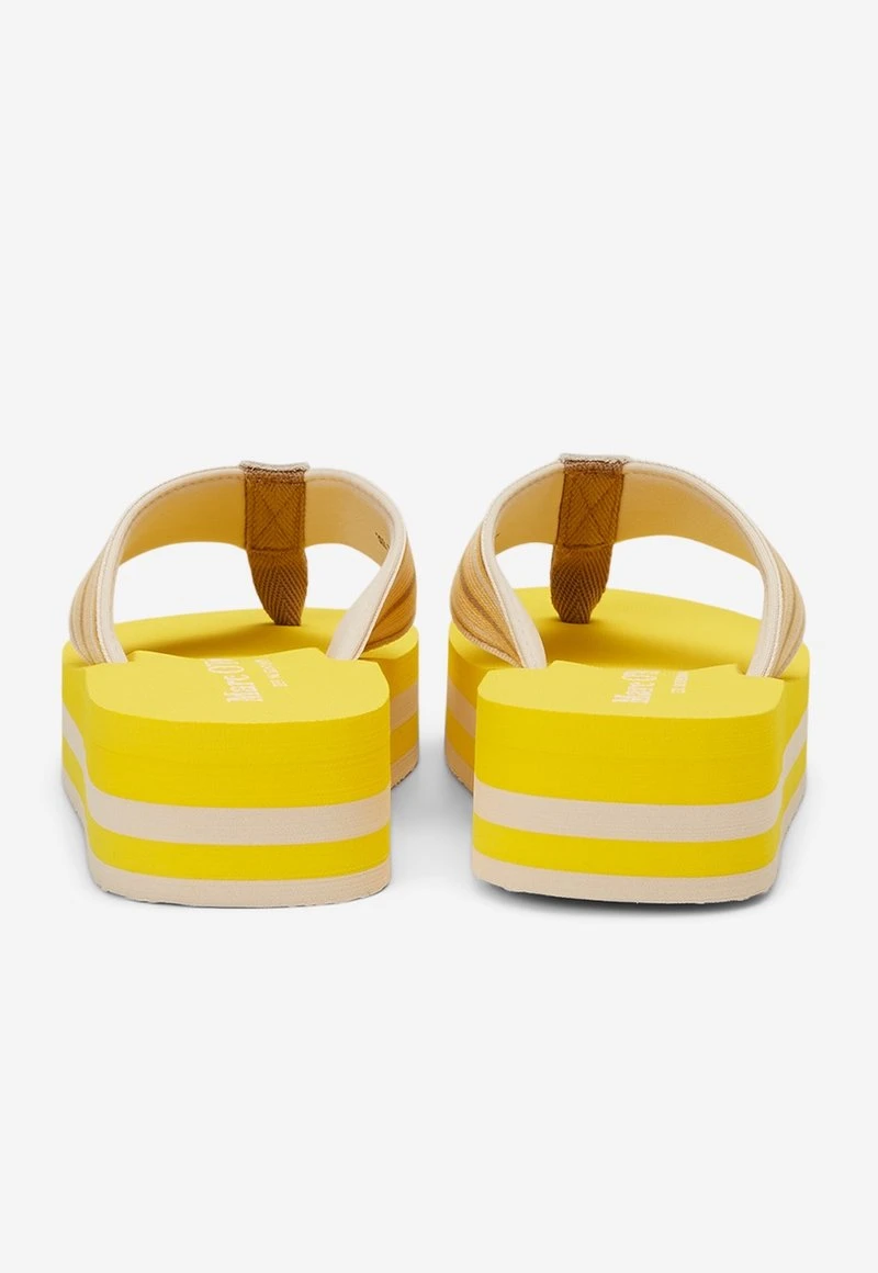 Marc O'Polo PLATEAU MIT STREIFEN - Zehentrenner - Morning Sun 4 Marc O'Polo PLATEAU MIT STREIFEN - Zehentrenner - Morning Sun – Bild 4