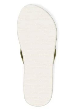 Marc O'Polo BEACH-MIT-MUSTER - Zehentrenner - Oliv -Mode Familie af29f50a11e94ef4bef67f6f19765769