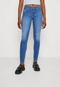 Marc O'Polo DENIM TROUSER REGULAR WAIST REGULAR LENGTH - Jeans Slim Fit - Mid Cobalt Blue