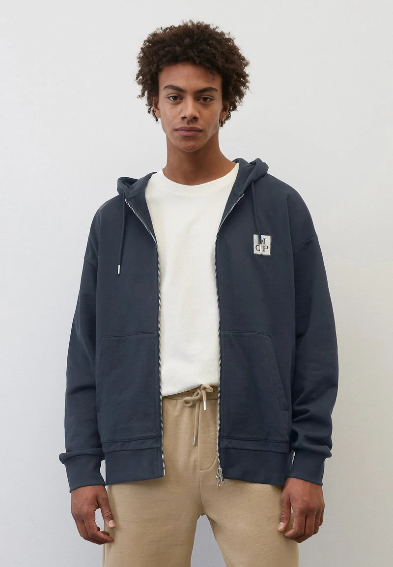 Marc O'Polo RELAXED - Sweatjacke - Dark Navy 1 Marc O'Polo RELAXED - Sweatjacke - Dark Navy