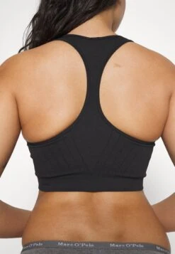 Marc O'Polo RIB DELUSION RACERBACK BRA - Bustier - Black -Mode Familie afc940fbad5c43b3bfdddf55abe7709c