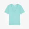 Marc O'Polo REGULAR AUS LEICHTEM SINGLE - T-Shirt Basic - Sea Blue