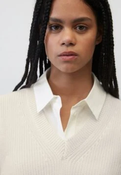 Marc O'Polo DENIM REGULAR - Strickpullover - Scandinavian White -Mode Familie aff023d54c3d45848c732e42c8f16c88