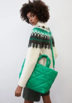 Marc O'Polo MOA - Shopping Bag - Shiny Emerald