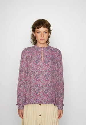 Marc O'Polo BLOUSE DEEP V NECK - Bluse - Brown 6 Marc O'Polo BLOUSE DEEP V NECK - Bluse - Brown – Bild 6