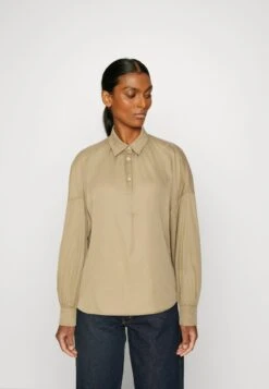 Marc O'Polo BLOUSE LONG FEMININE SLEEVE SLIT AT NECK MODERN VOLUME SHAPE - Bluse - Sand -Mode Familie b1186bb2b2354c60868f56575a63e610 1