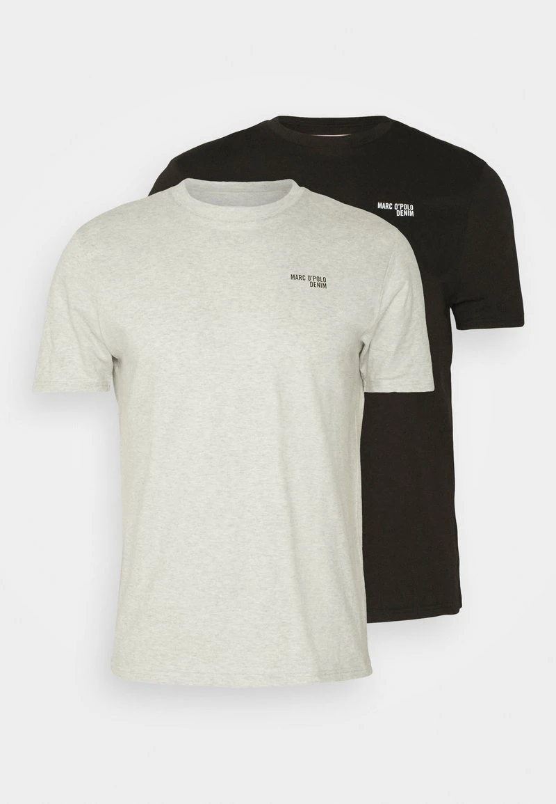 Marc O'Polo DENIM 2 PACK - T-Shirt Basic - Multi/light Shadow Melange 5 Marc O'Polo DENIM 2 PACK - T-Shirt Basic - Multi/light Shadow Melange – Bild 5